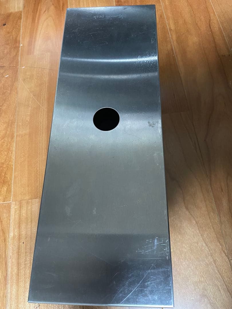  peak ステンボックスハーフ　本体、蓋　２個セット