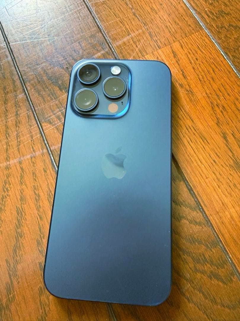 iPhone 15 Pro 256GB ブルーチタニウム