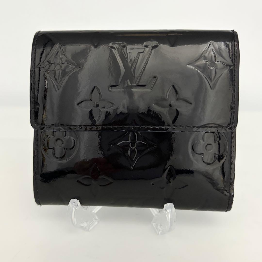 【美品】LOUIS VUITTON ルイヴィトン ヴェルニ Wホック 742