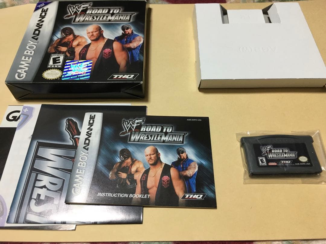 新品未使用　海外版　アドバンス　ROAD TO WRESTLEMANIA