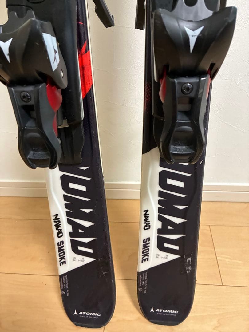 ATOMIC アトミック NOMAD SMOKE 150cm　ストック付き