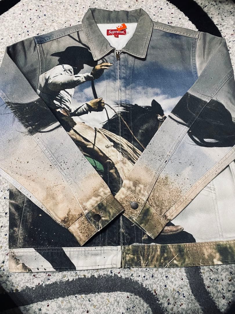 s*n様 【木村拓哉着用】supreme マルボロ カウボーイブルゾン タグ付き