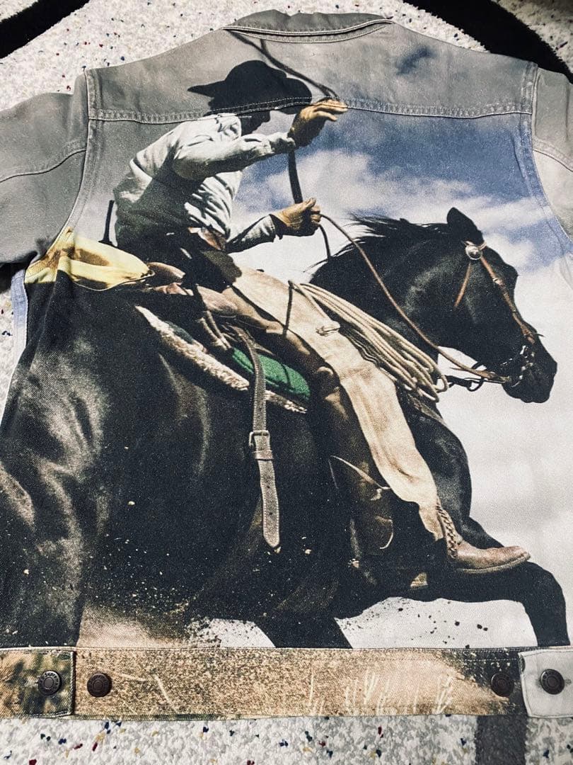 s*n様 【木村拓哉着用】supreme マルボロ カウボーイブルゾン タグ付き