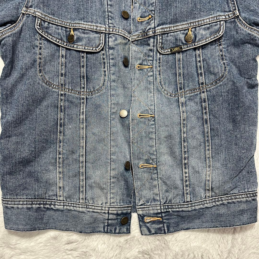 Lee リー　ストームライダー　コーデュロイ襟　裏ボア仕様　デニムジャケット