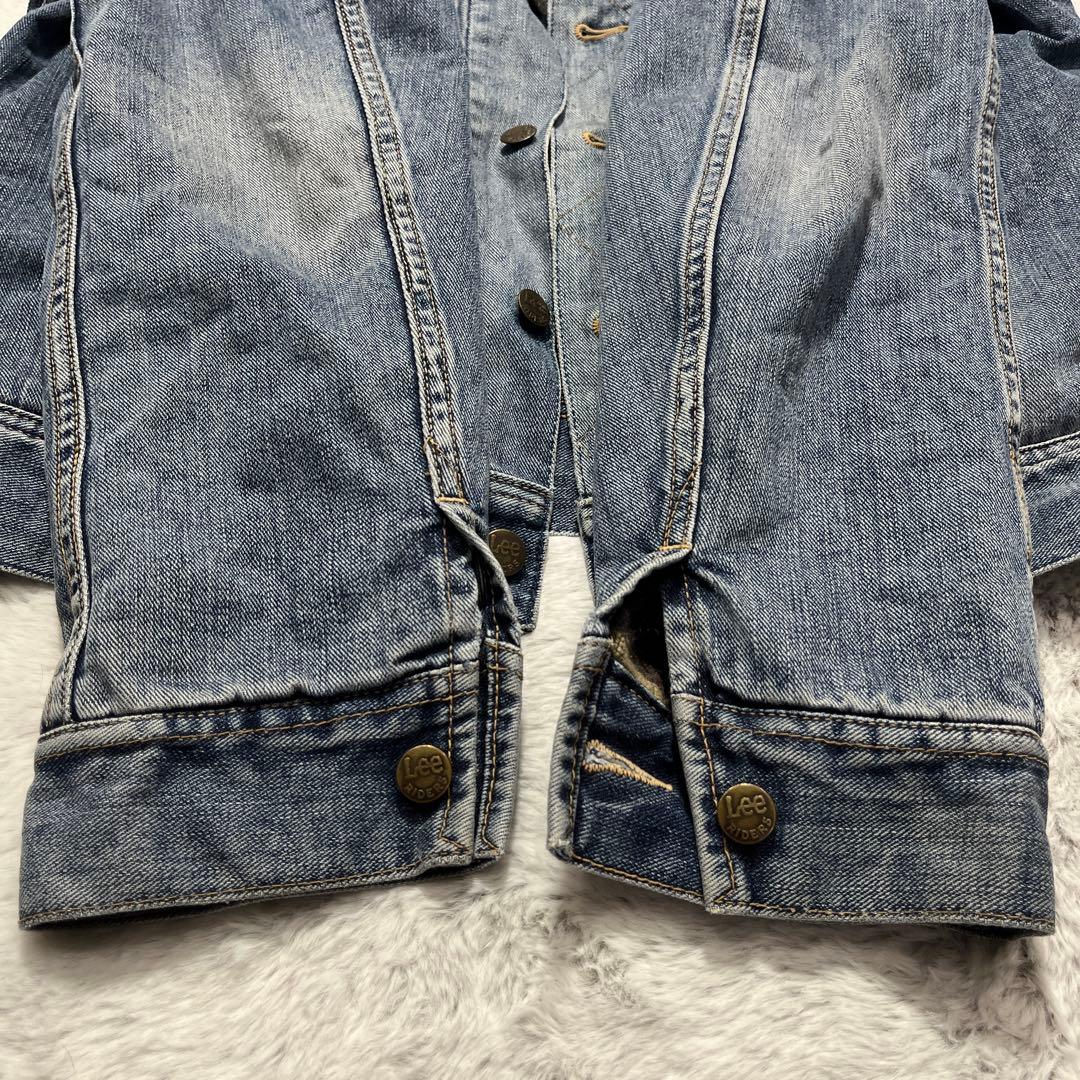 Lee リー　ストームライダー　コーデュロイ襟　裏ボア仕様　デニムジャケット