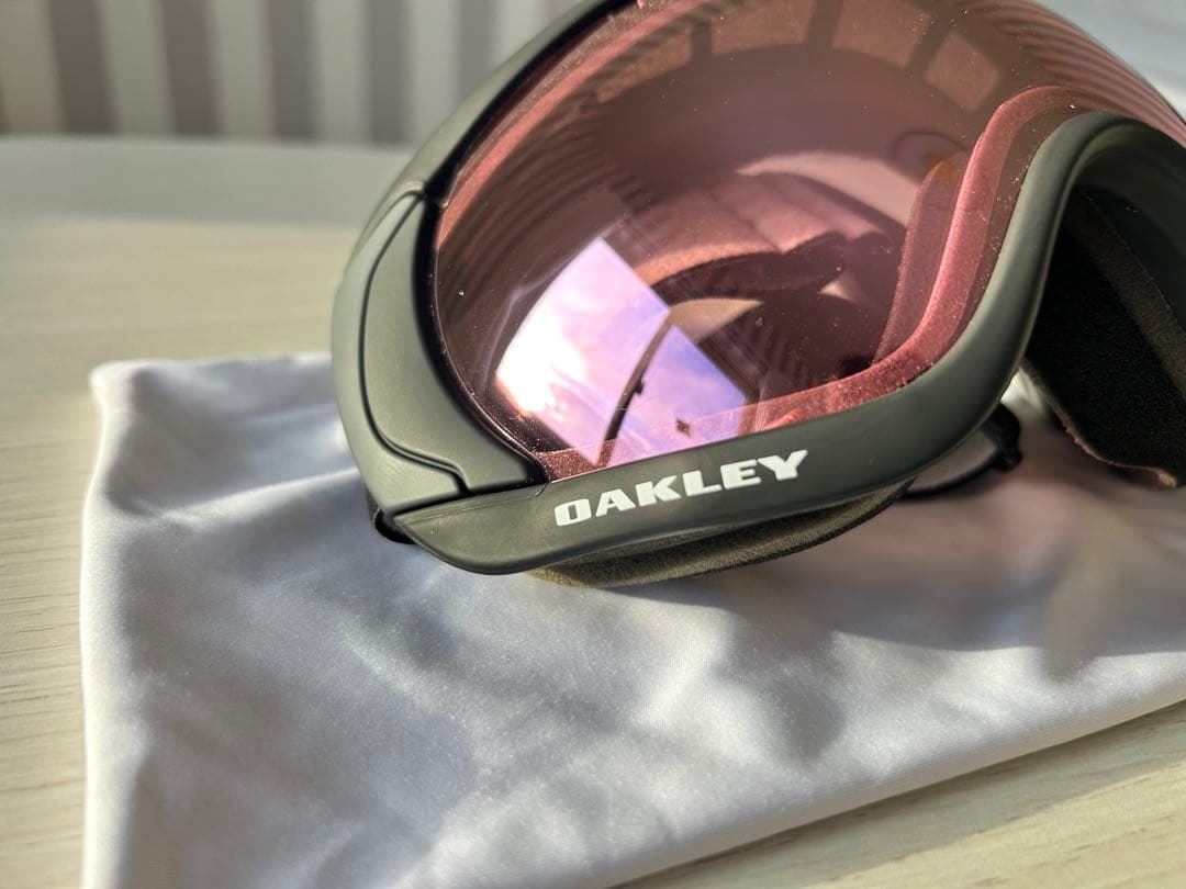 OAKLEY スノーゴーグル ピンクレンズ