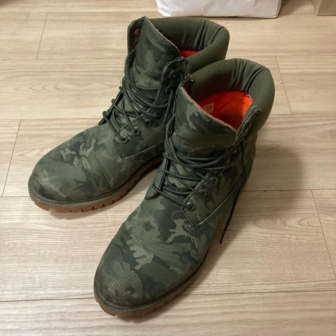 TimberLand ティンバーランド 迷彩　27.5cm