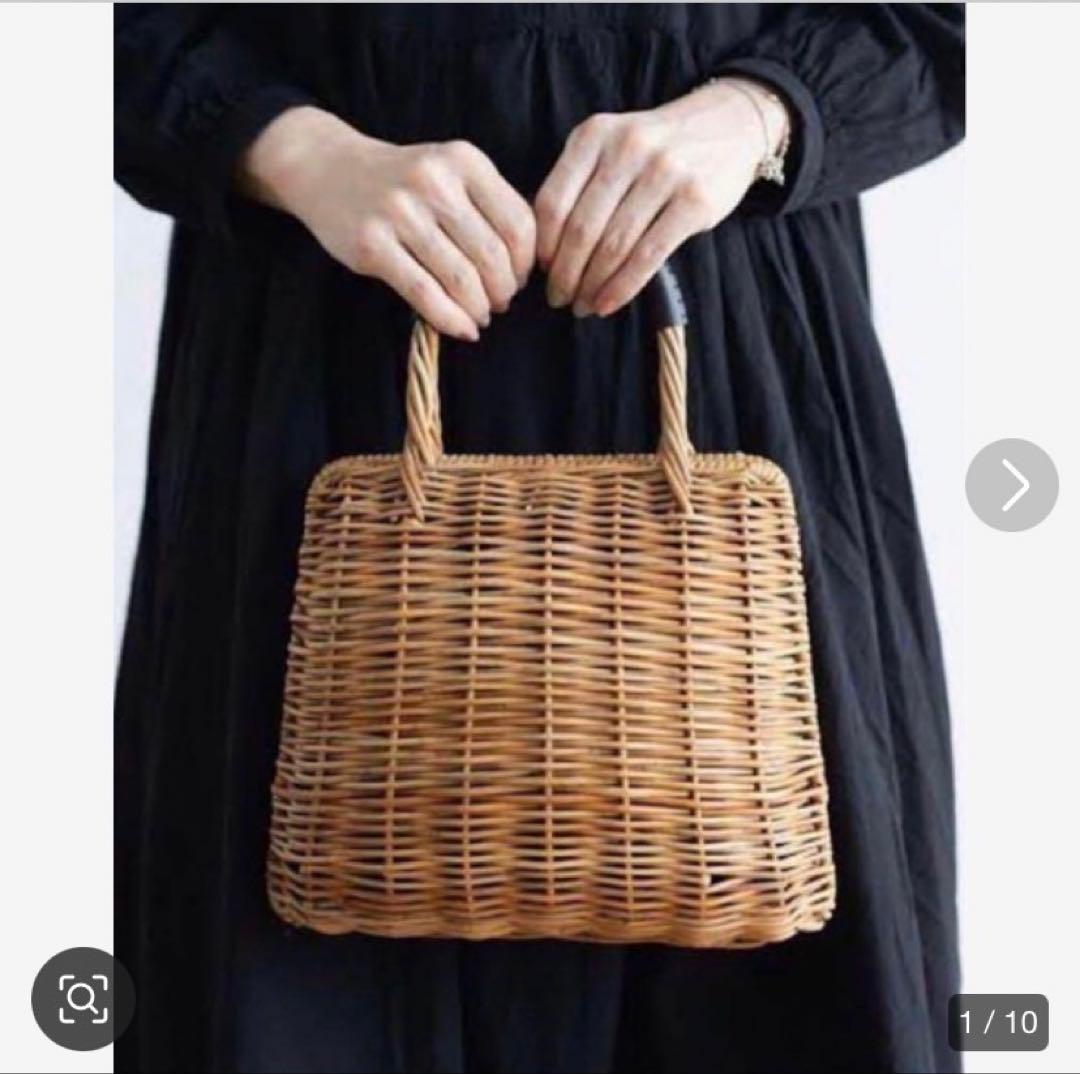 ‼️最終セール‼️【美品✨】toca odds かごバッグ シェルアラログ柳