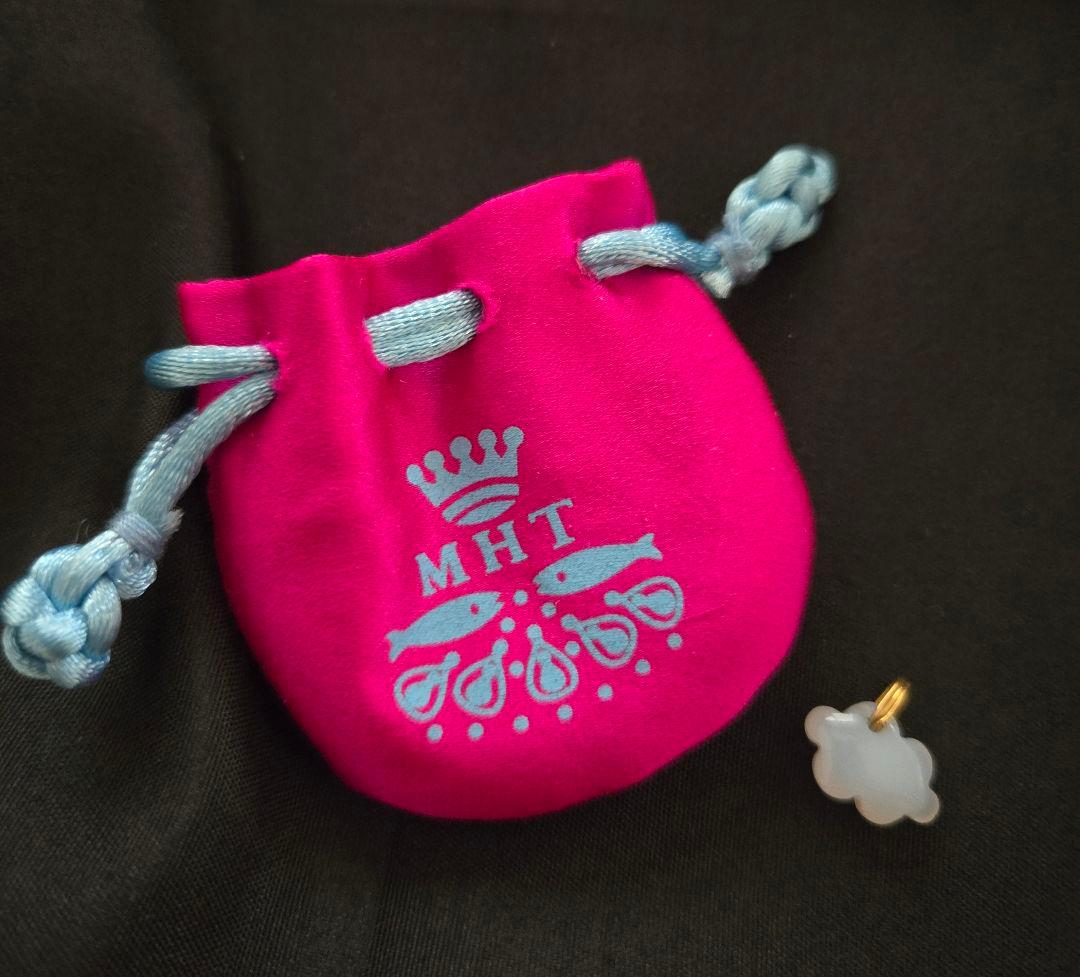 週末お値下げ 美品 マリーエレーヌドゥタイヤック ブルーカルセドニー 雲チャーム