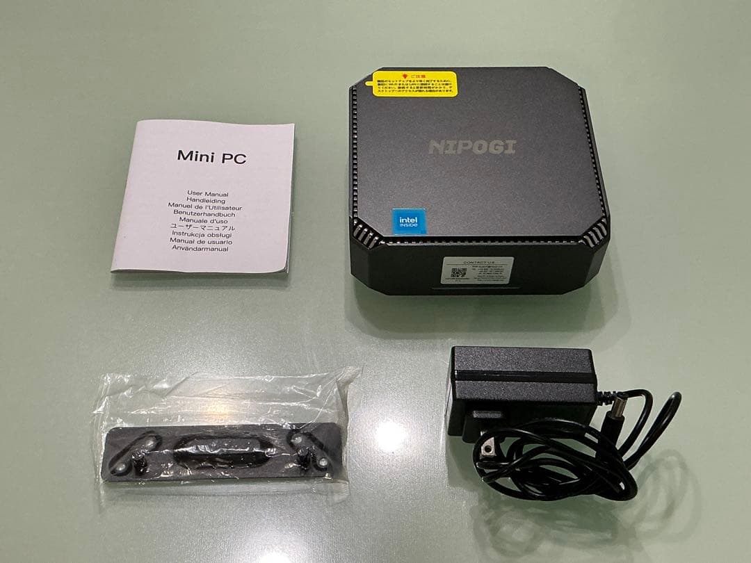 NiPoGi AK2PLUS ミニPC 16GB RAM 512GB SSD