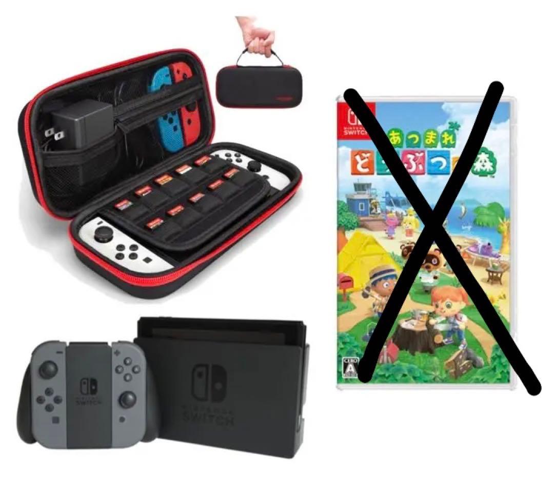 任天堂スイッチ本体+収納バッグ