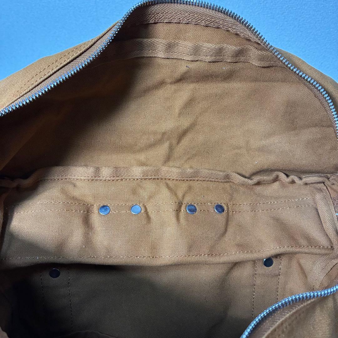 一澤信三郎帆布 R-08 リュック 2way レンガ✖️黒 綿帆布 信三郎帆布