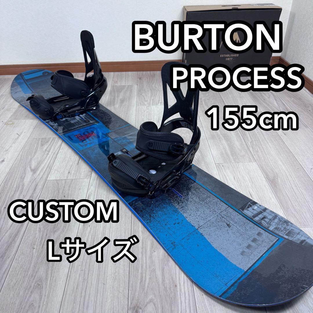 BURTON PROCESS 155cm スノーボードセット
