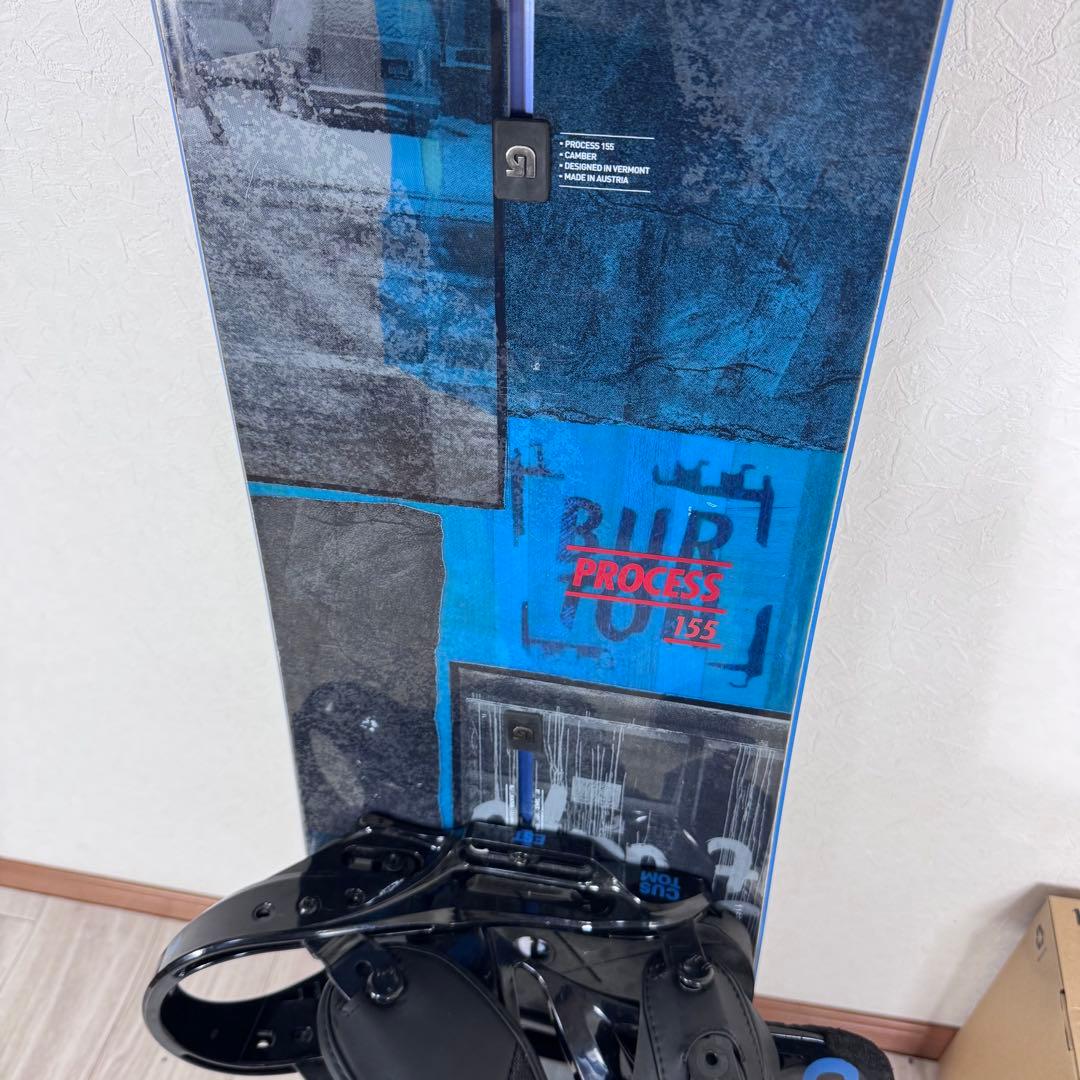 BURTON PROCESS 155cm スノーボードセット