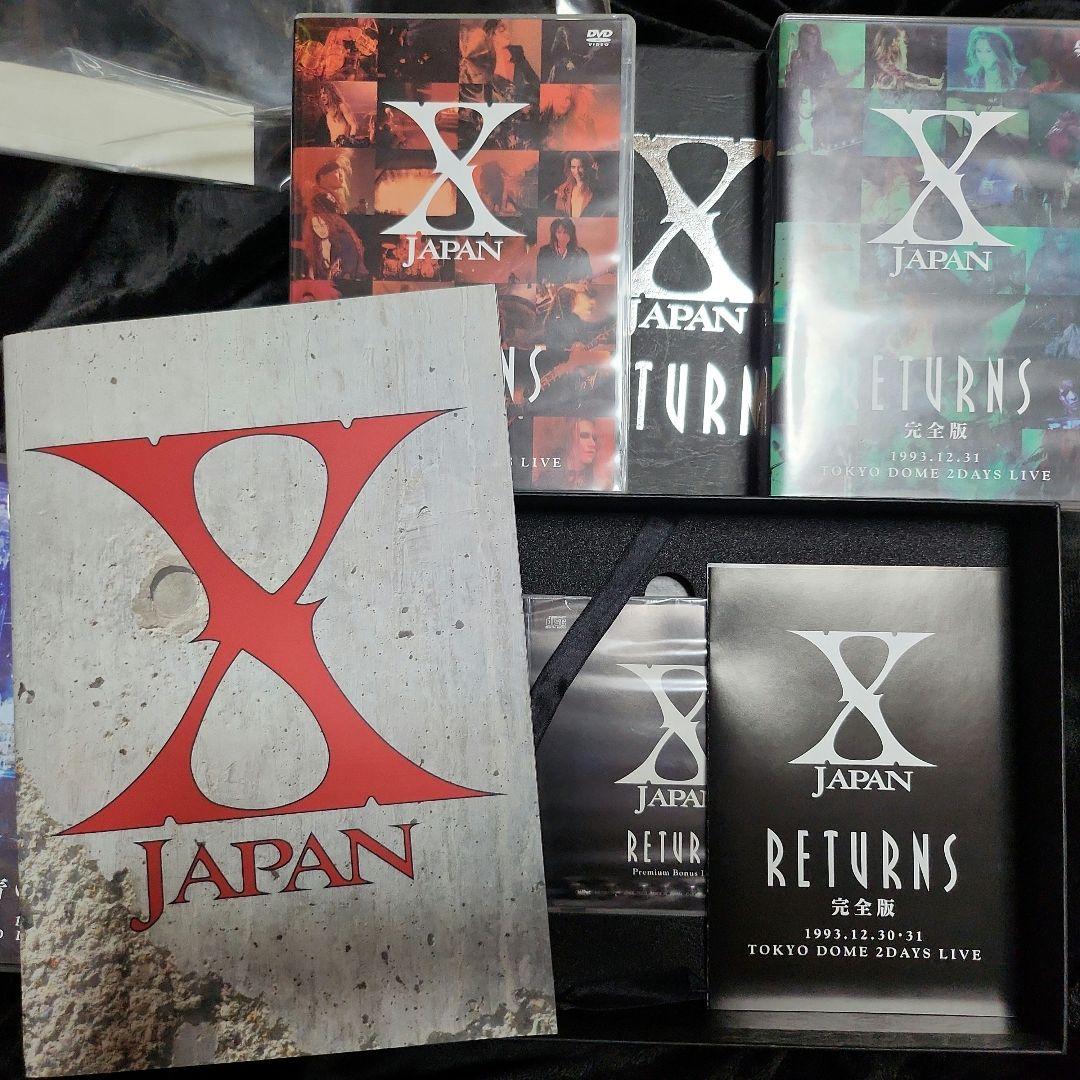 X-JAPAN LIVE DVD RETURN＆青い夜＆白い夜セット