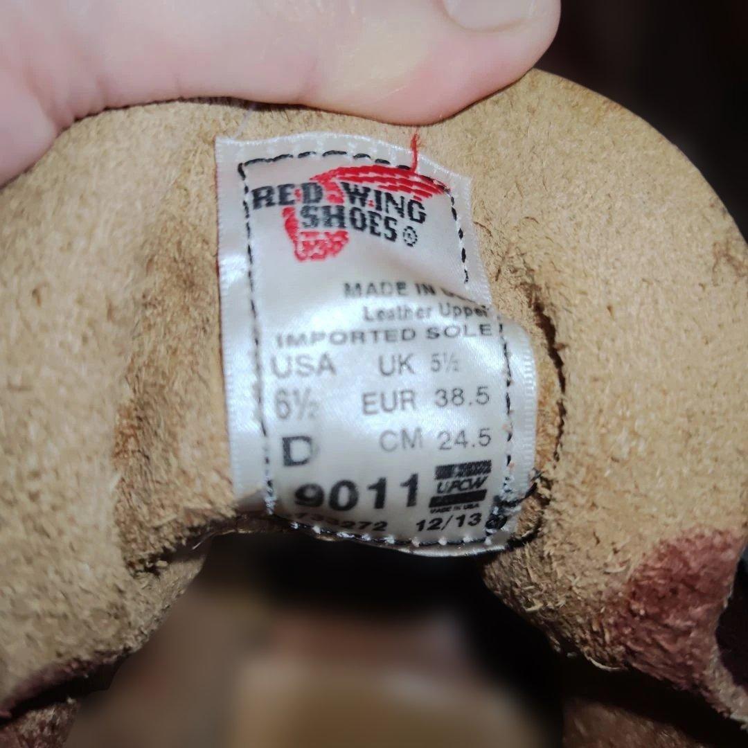 歯みがきしろ　REDWING ベックマン　9011　ブラックチェリー