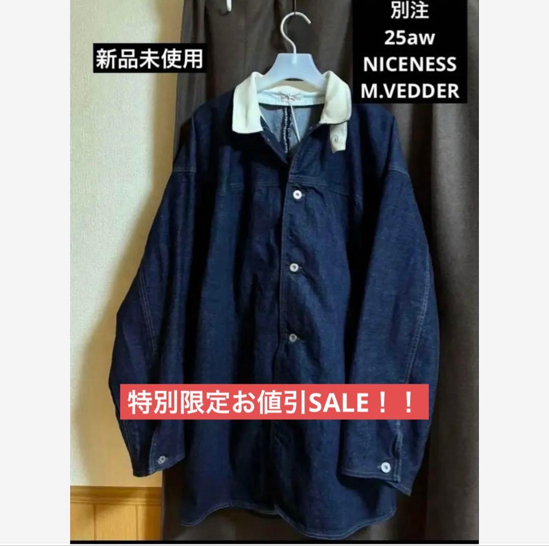 NICENESナイスネス 25AW Ex. M.VEDDER 別注 カバーオール