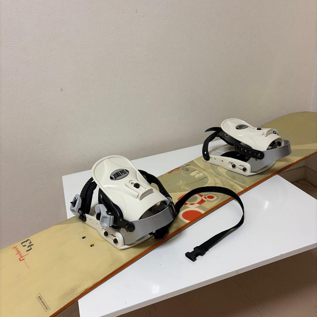 鬼*蔵様 SALOMON 143 スノーボード バインディング付き