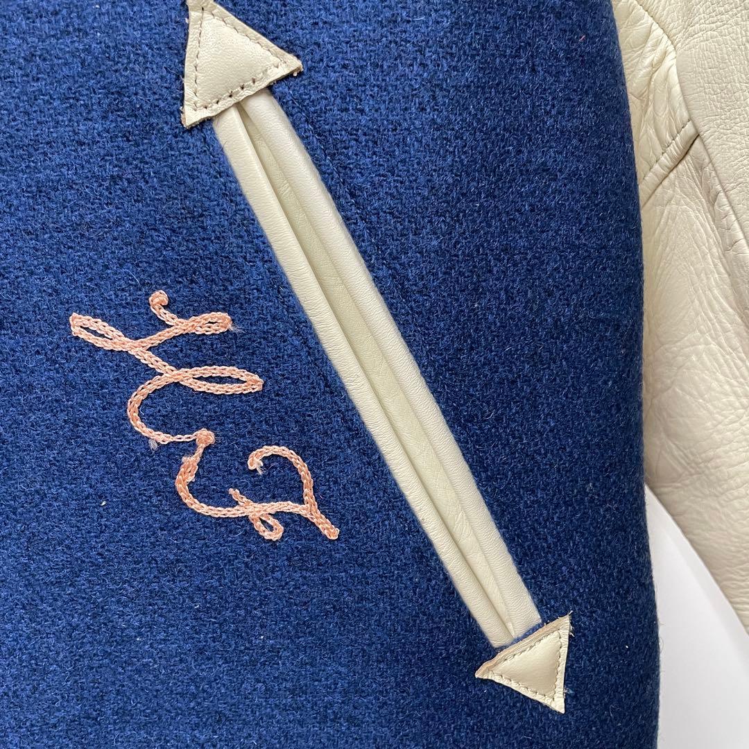 【U61】 ホワイツビル WHITESVILLE フルデコ スタジャン 38