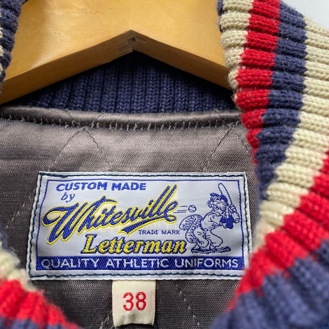 【U61】 ホワイツビル WHITESVILLE フルデコ スタジャン 38