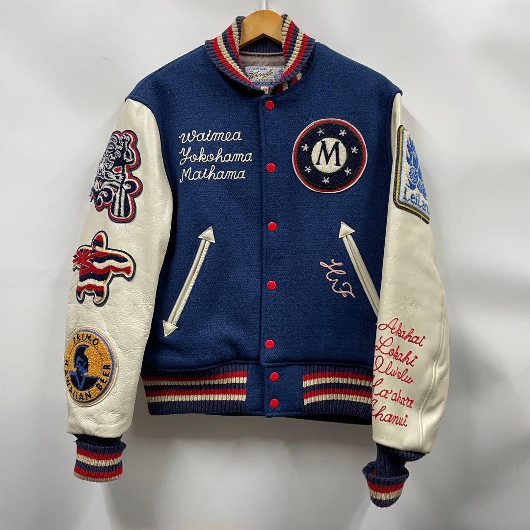 【U61】 ホワイツビル WHITESVILLE フルデコ スタジャン 38