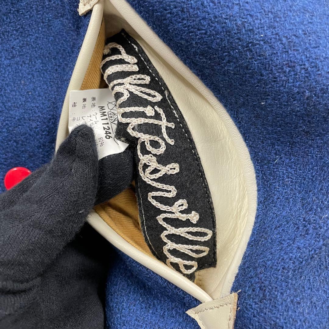 【U61】 ホワイツビル WHITESVILLE フルデコ スタジャン 38