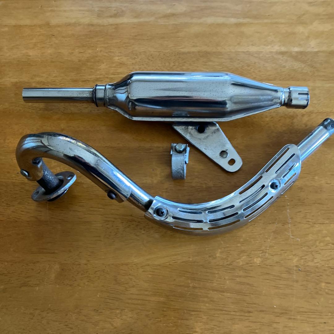 モンキーZ50z マフラー エキゾースト　　プロテクターつき