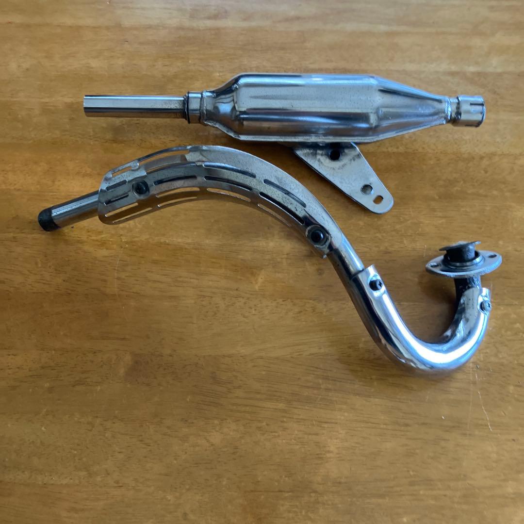 モンキーZ50z マフラー エキゾースト　　プロテクターつき