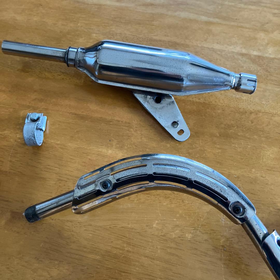 モンキーZ50z マフラー エキゾースト　　プロテクターつき