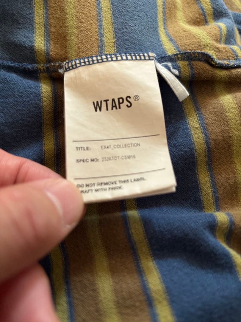 【売り切り】ダブルタップス WTAPS ボーダーカットソー スニダン　人気カラー