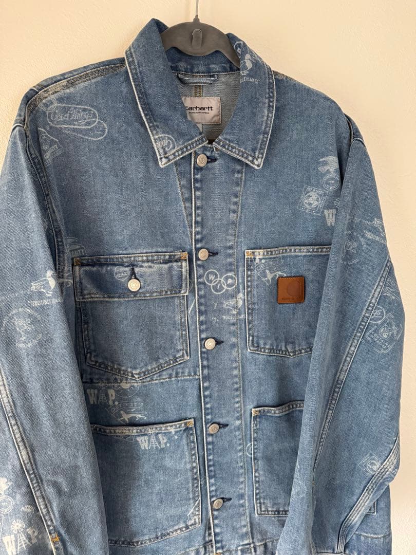 N*a様 Carhartt WIP STAMP ジャケット カーハート Lサイズ
