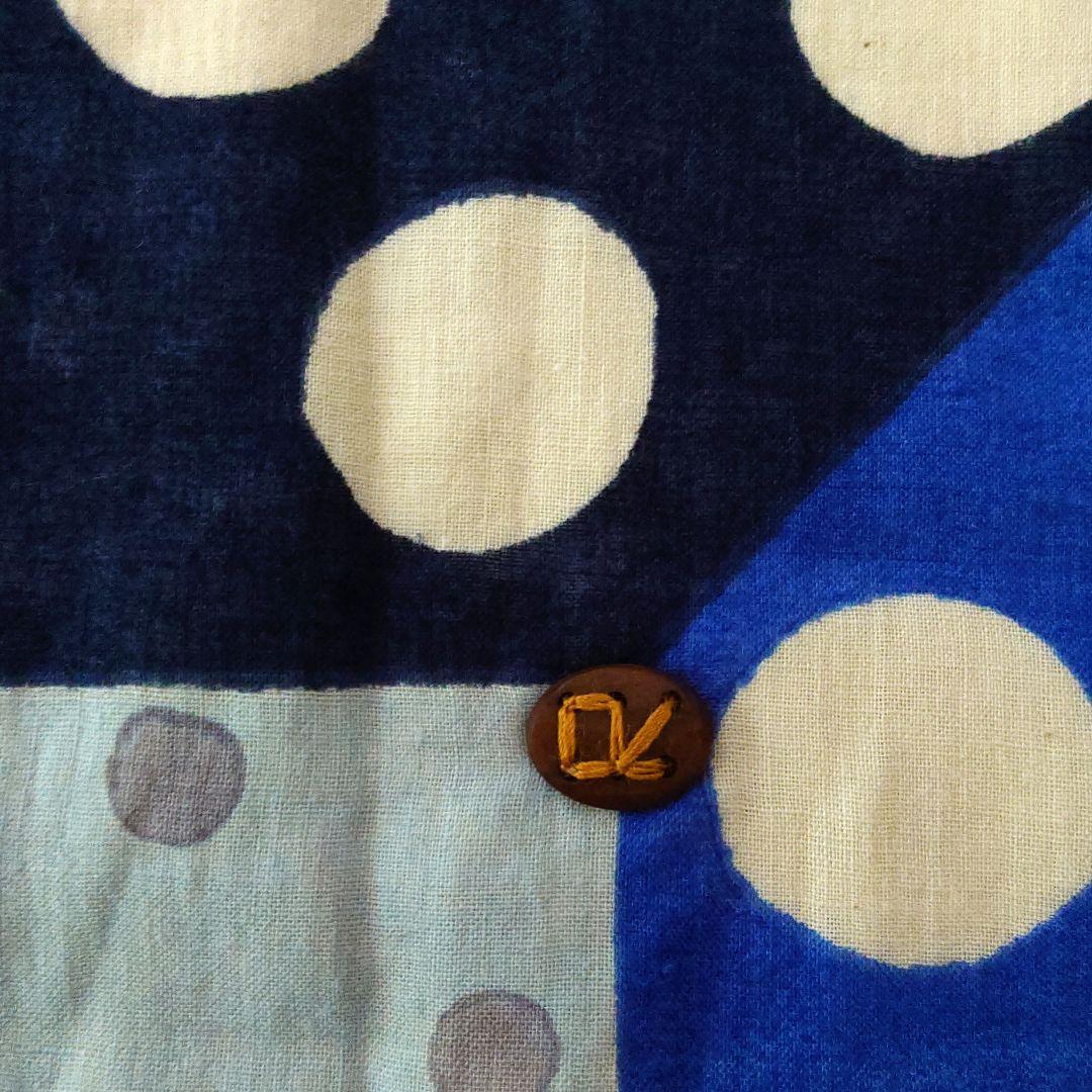 晃さん専用！新品！45R インドカディの水玉バンダナバッグ