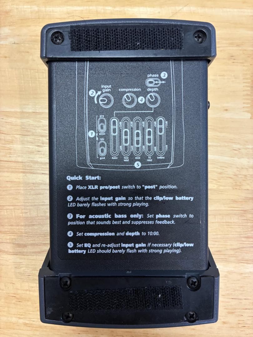 ベース Fishman Pro-EQ Platinum Bass