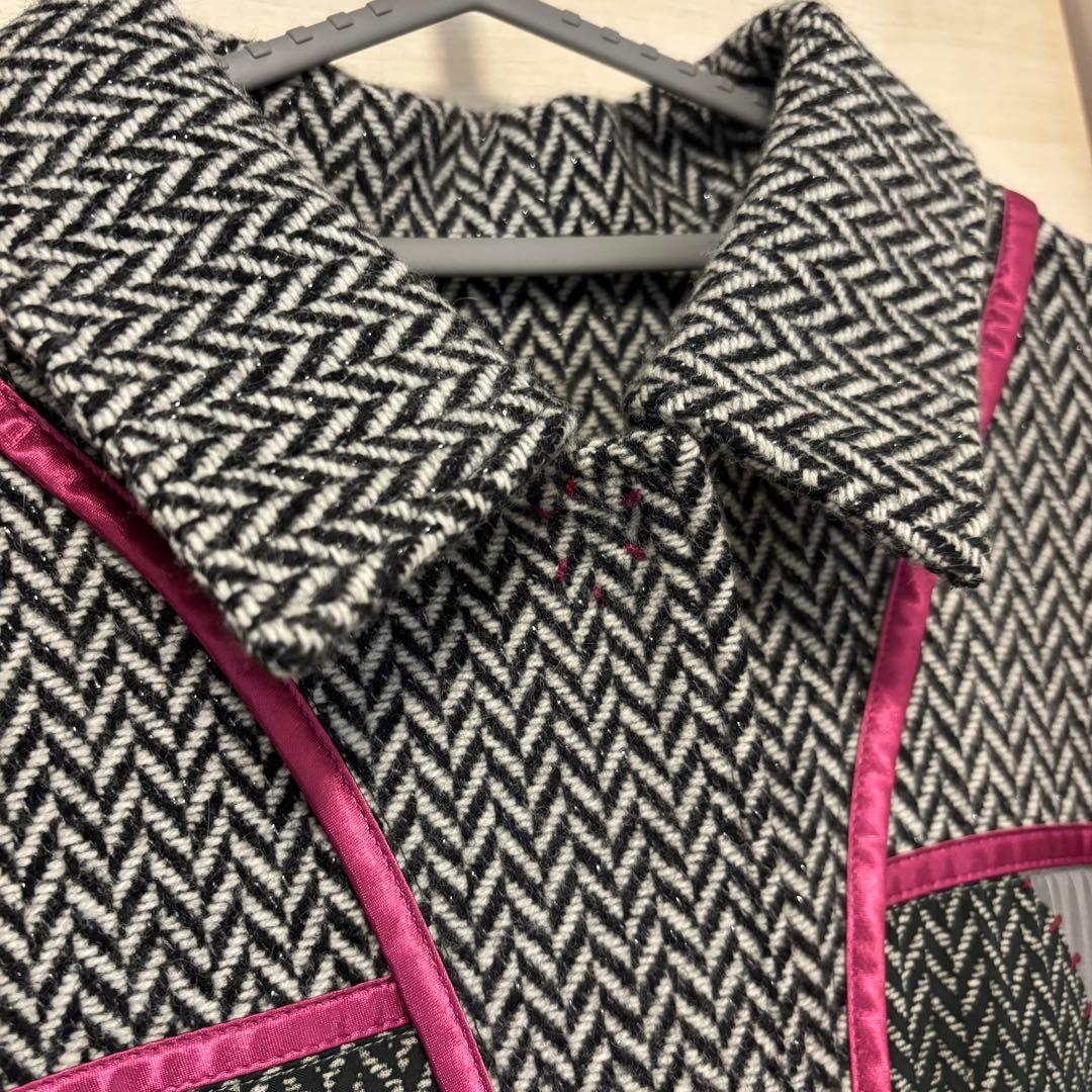 OLLEBOREBLA アルベロベロ　アンゴラ混コート　ブタさん