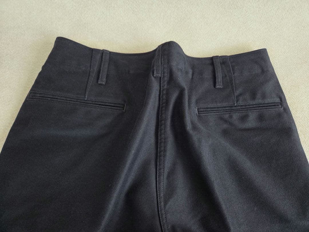 【美品】boncoura ボンクラ 41チノ モールスキン パンツ 31インチ