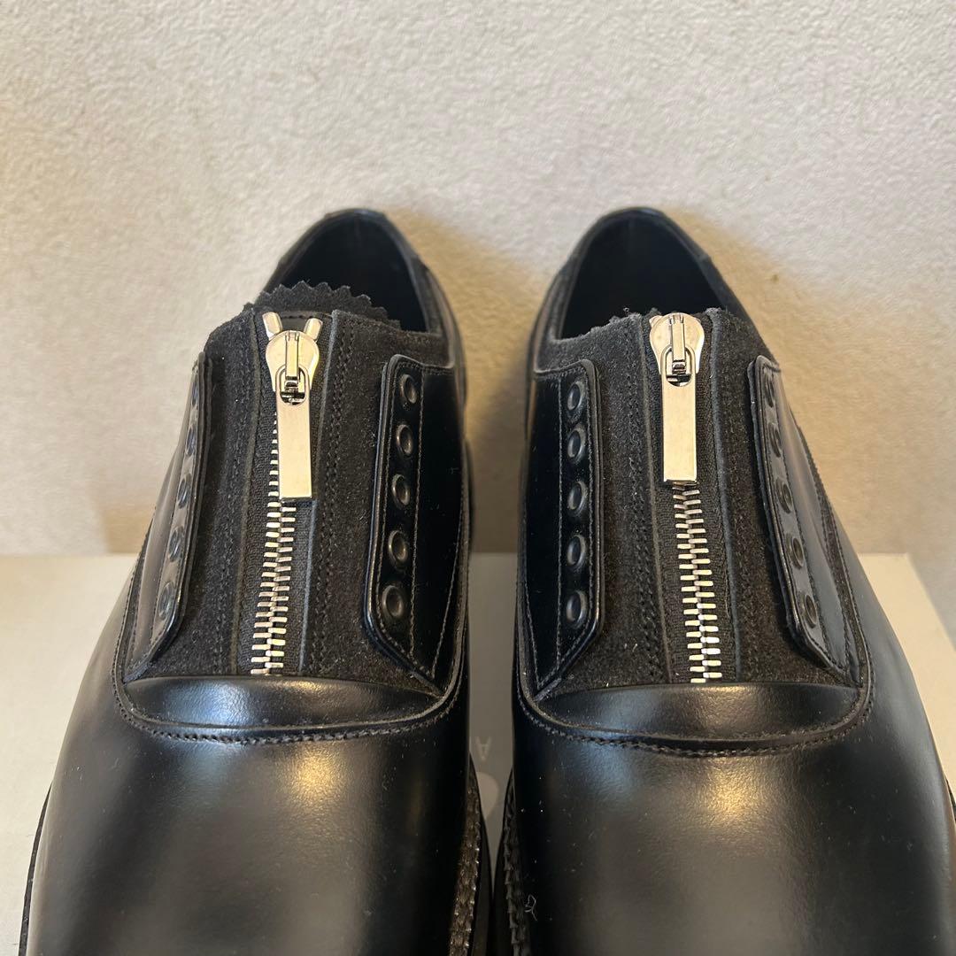 foot the coacher レザーシューズ