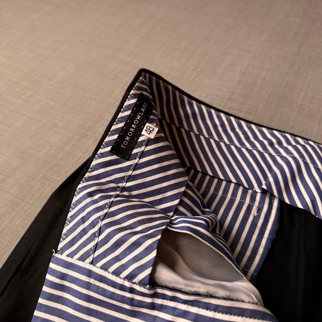 極美品 TOMORROWLAND GUABELLO 130s セットアップ