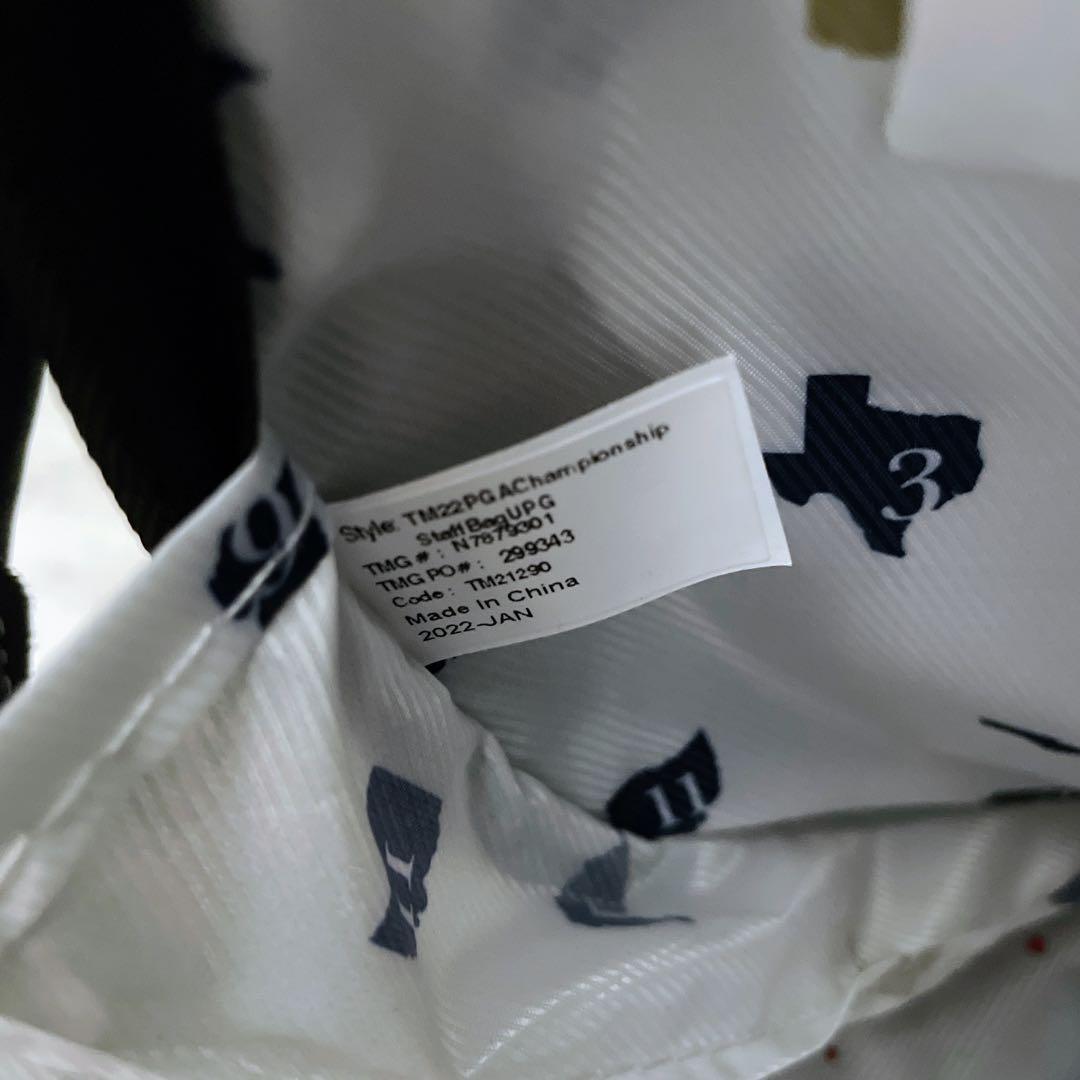 TaylorMade 2022 全米プロゴルフ選手権 スタッフバッグ TM22