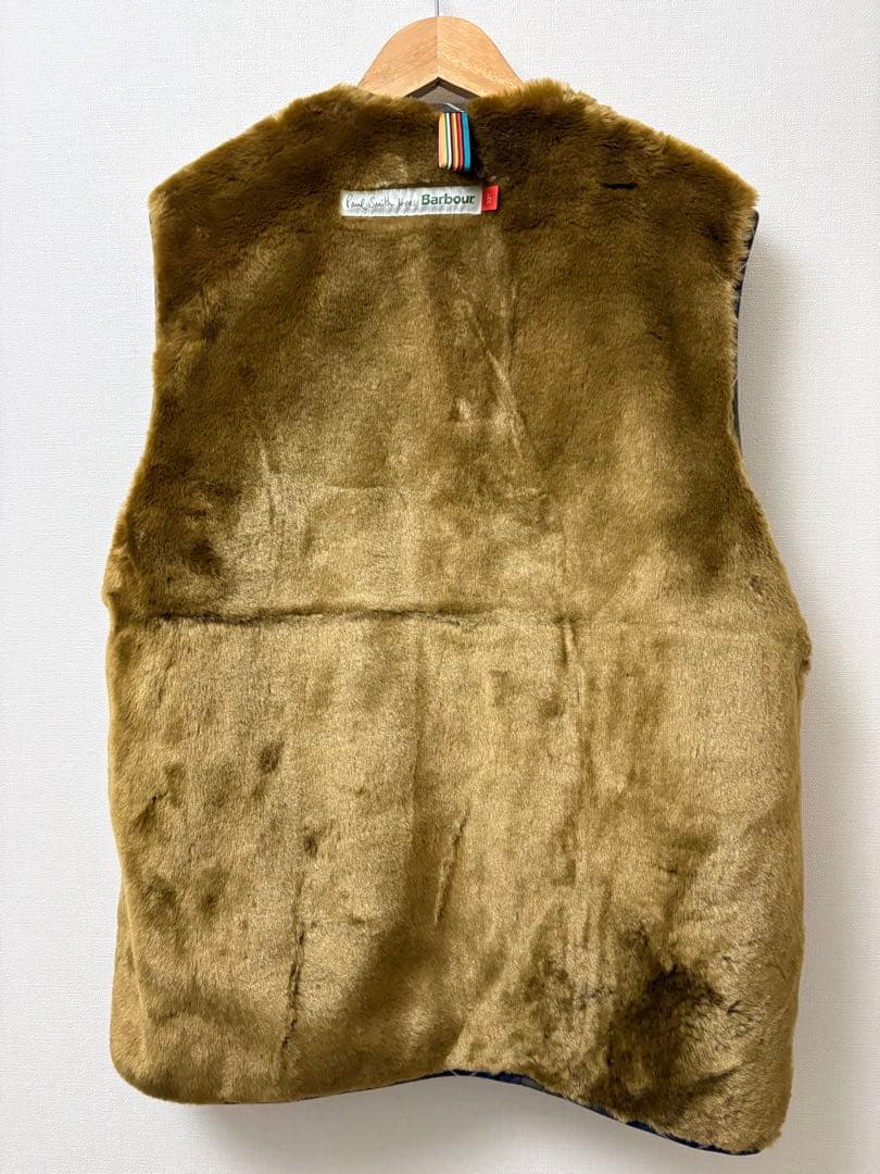 Barbour ×Paul Smith リバーシブル　ベスト