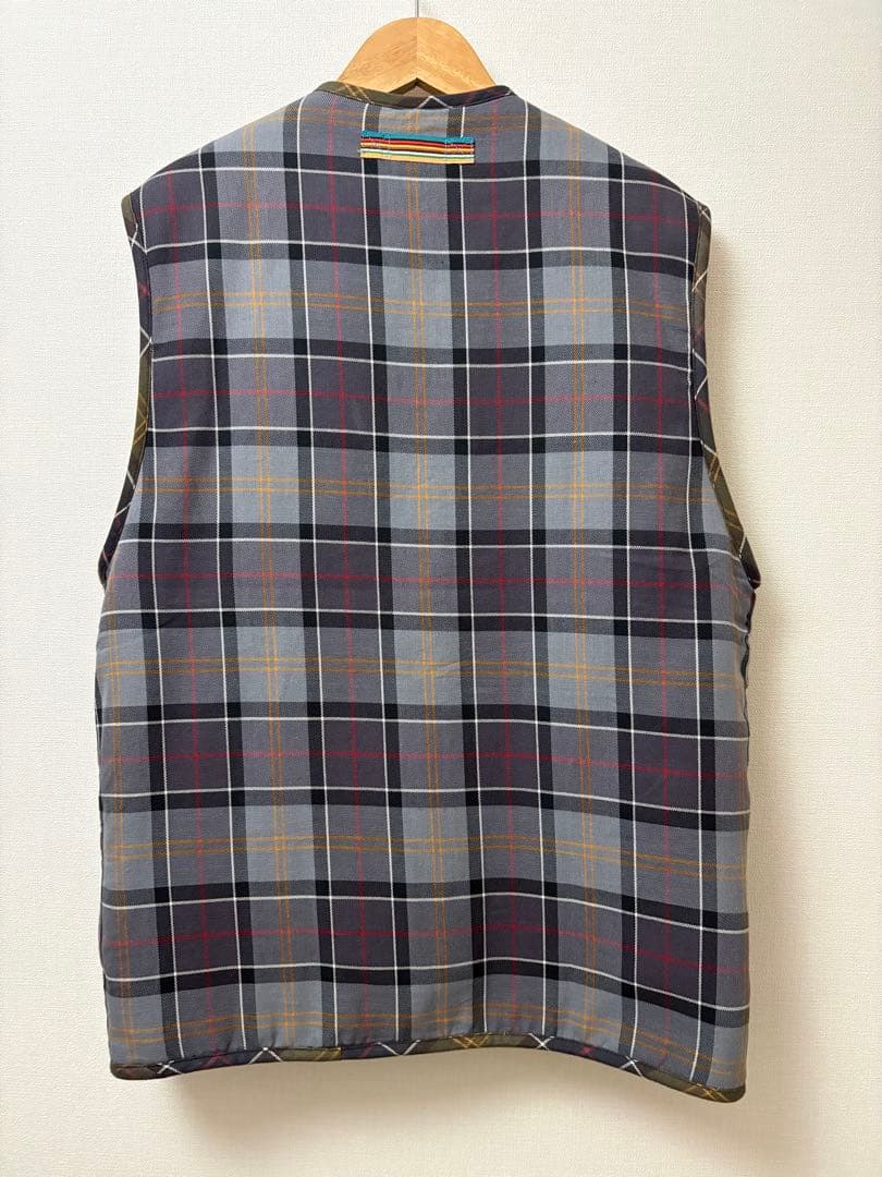 Barbour ×Paul Smith リバーシブル　ベスト