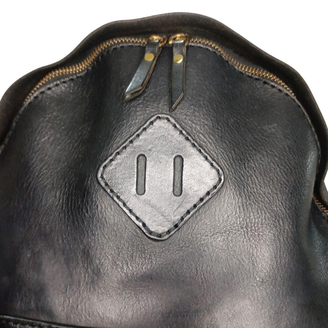 現行✨Herz R-93 オールレザー デイパック リュック Mサイズ 黒