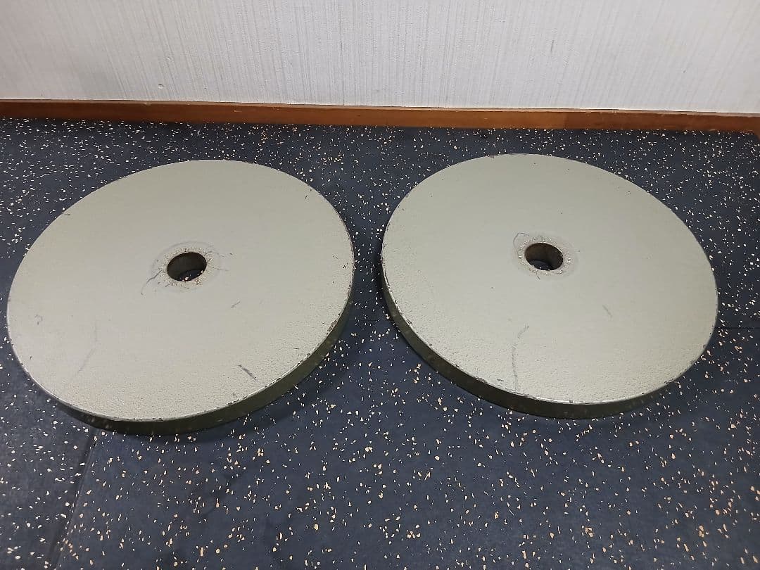 ①IVANKOイヴァンコ ラバープレート20kg x1枚穴径50mm(同時購入)