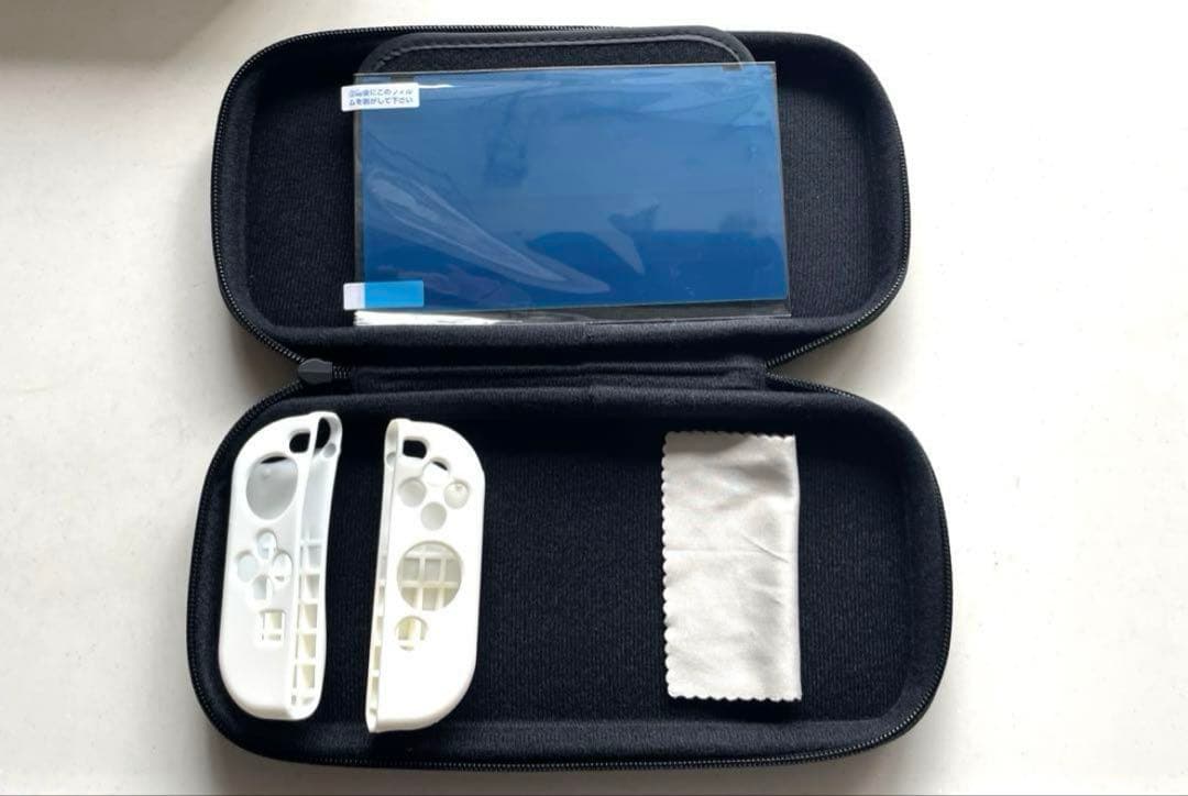 【箱保証書付】Nintendo Switch 有機ELモデル 赤　ケース付き