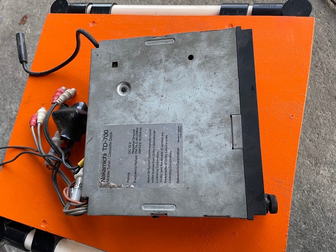 ジャンク品　Nakamichi TD-700 カセットデッキ