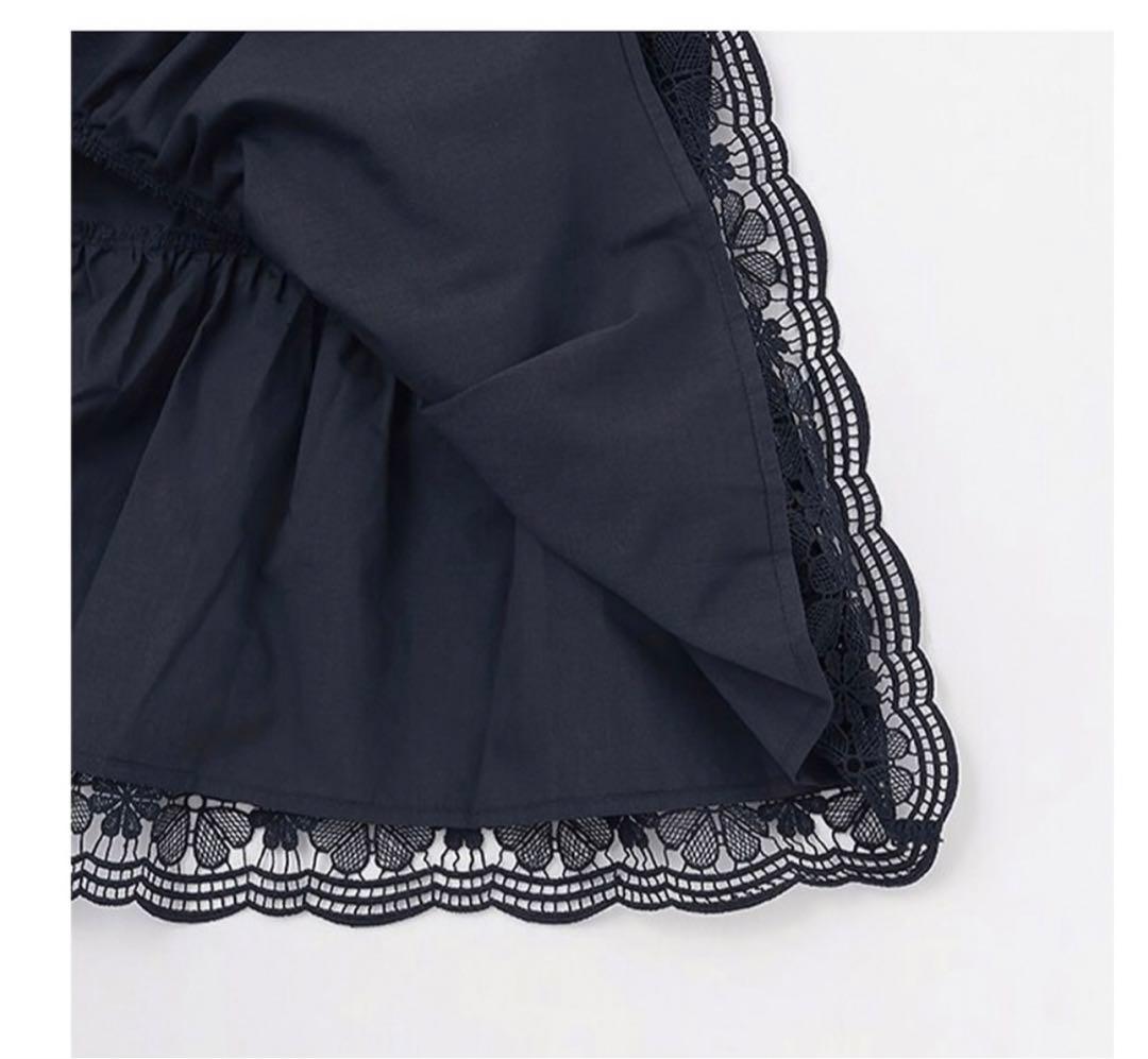 ケイトスペード（M）130〜140 新品未使用タグ付きレースワンピース