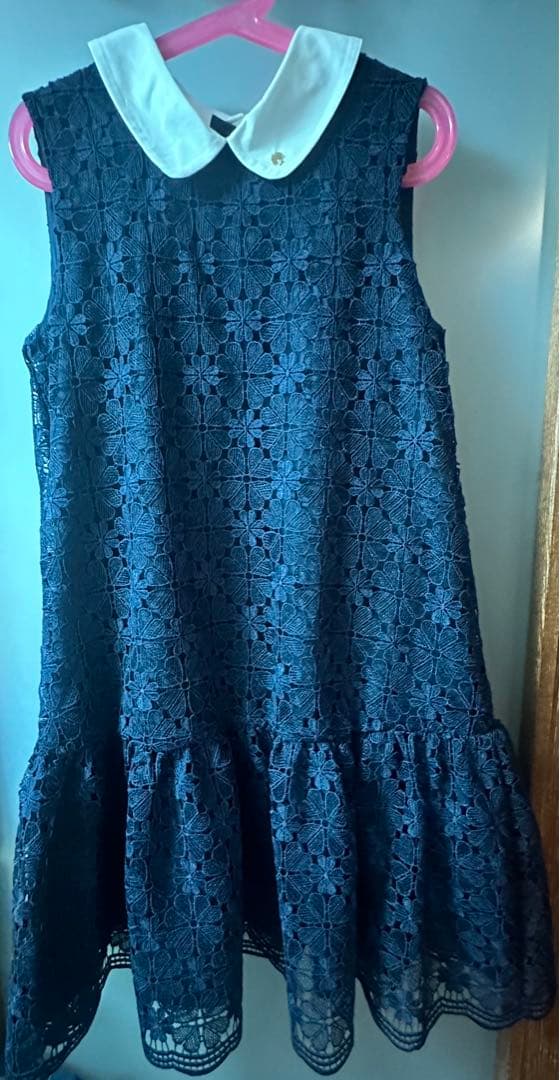 ケイトスペード（M）130〜140 新品未使用タグ付きレースワンピース