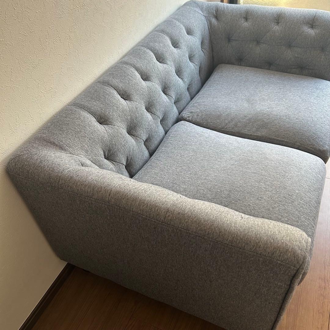 （掲載1月18日まで）LOWYA2人掛けソファ