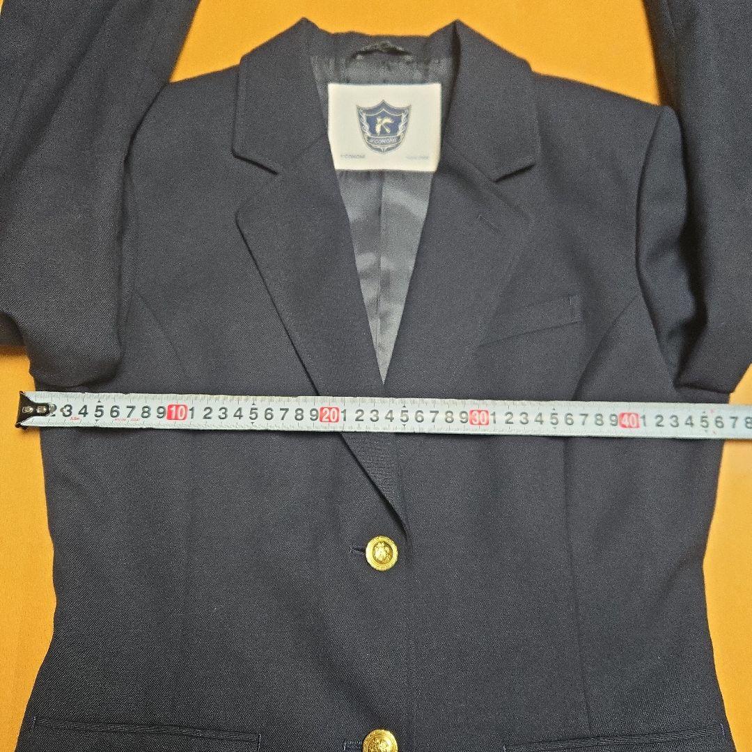 美品　CONOMI　ブレザー　テーラードジャケット　L　ネイビー　金ボタン　紺