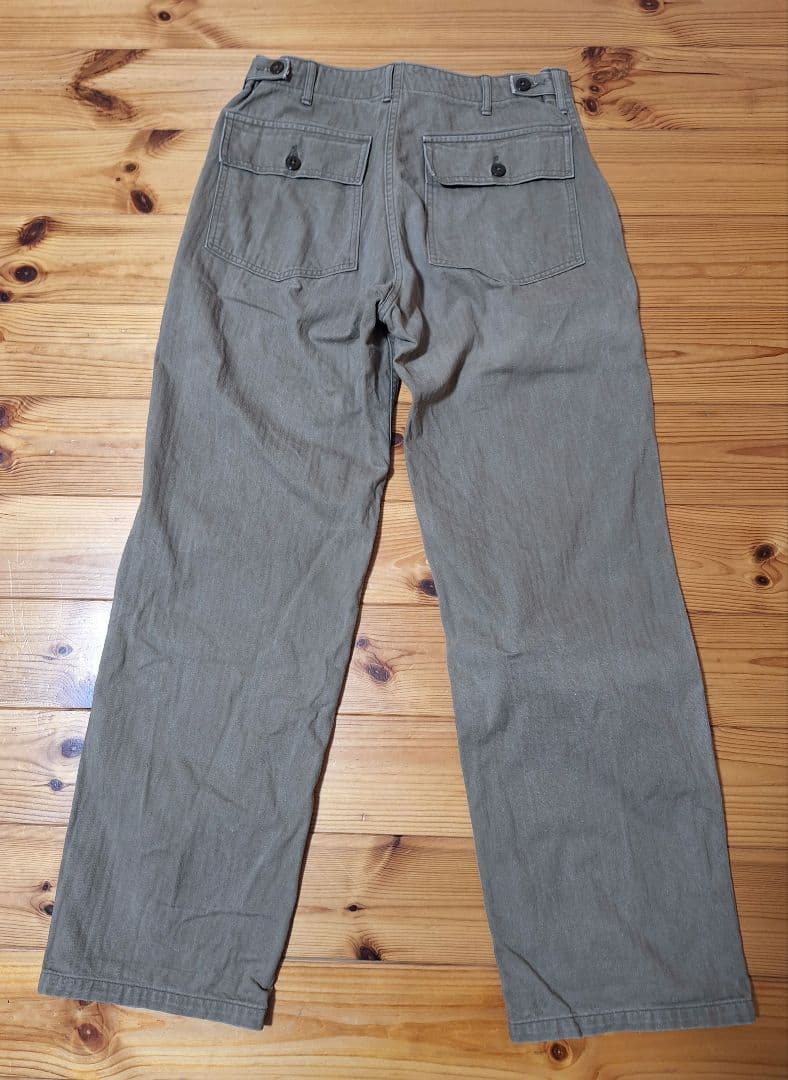 WAREHOUSE Lot 1086 ヘリンボーン ベイカーパンツ