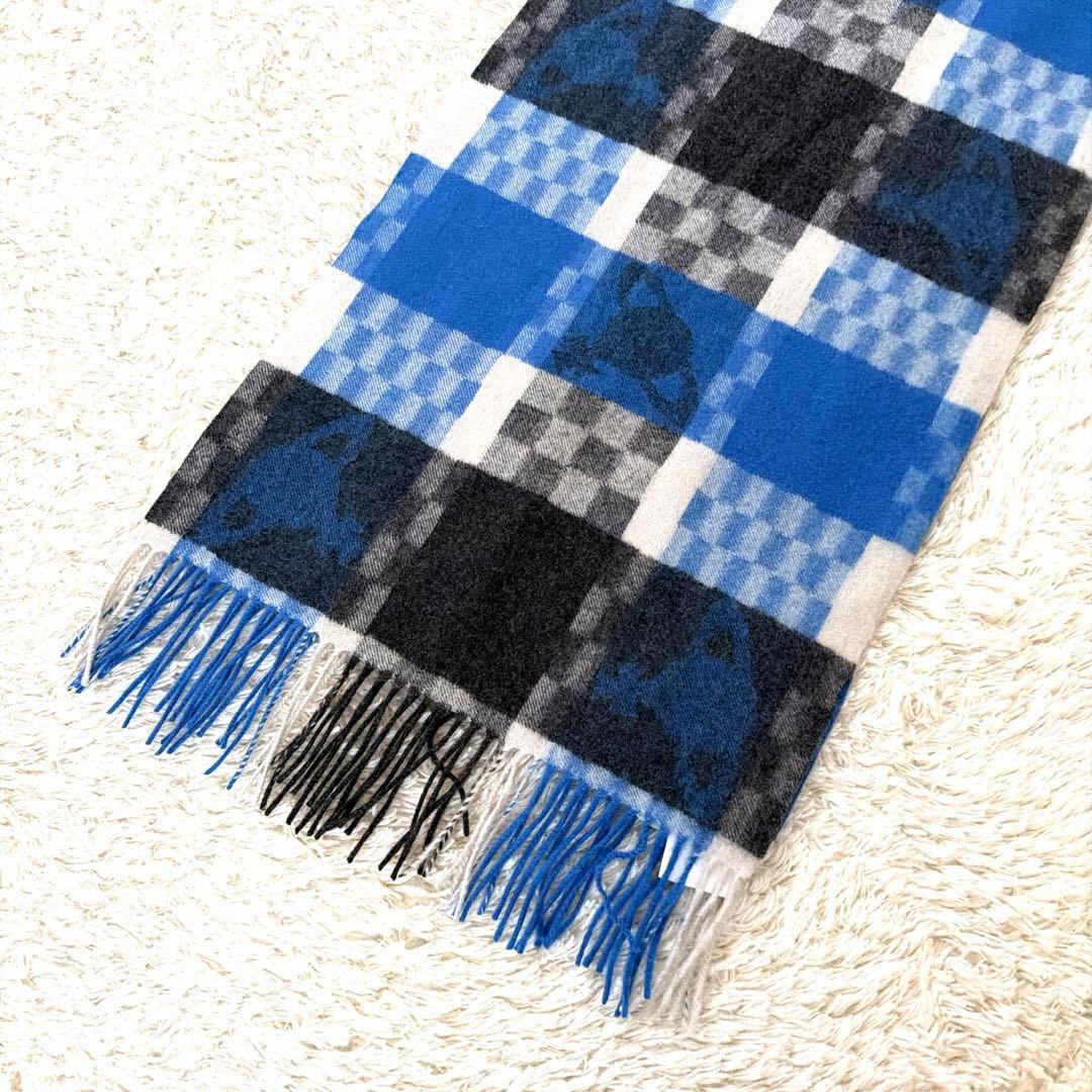【新品タグ付き】ヴィヴィアンウエストウッド 大判 マフラー ストール カシミヤ